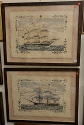 PAIR OF NAUTICAL PRINTS AFTER