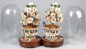 PAIR OF NAUTICAL SEASHELL FLOR