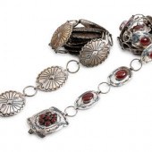 Pair of Navajo Sterling Silver