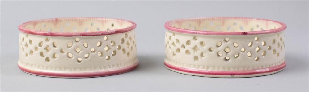 PAIR OF NEALE & CO. CREAMWARE