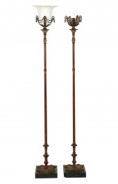 PAIR OF NEO-CLASSICAL-STYLE FL