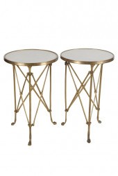 PAIR OF NEOCLASSIC STYLE GILT