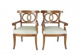 PAIR OF NEOCLASSIC-STYLE OPEN