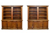 PAIR OF NEOCLASSIC STYLE PINE