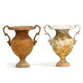 PAIR OF NEOCLASSICAL CAST IRON