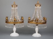 PAIR OF NEOCLASSICAL GIRANDOLE