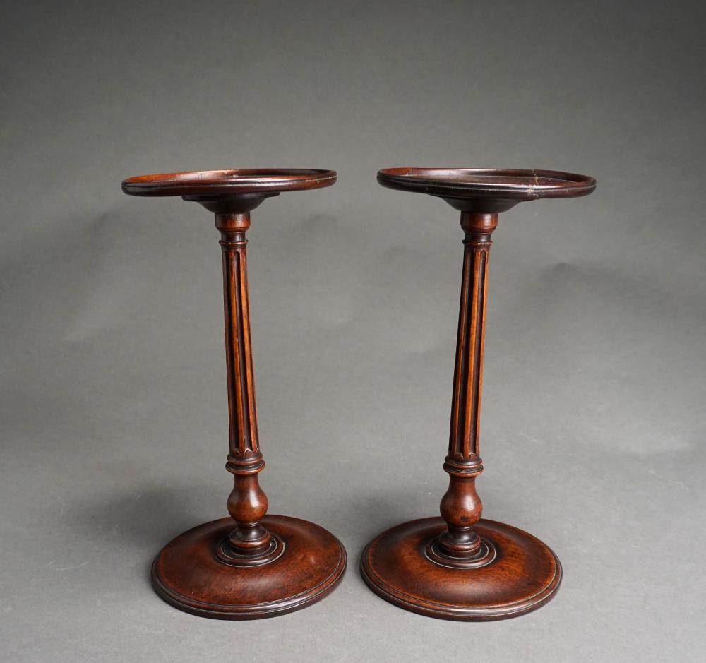 PAIR OF NEOCLASSICAL MAHOGANY