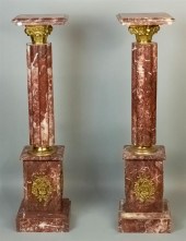 PAIR OF NEOCLASSICAL ROUGE MAR