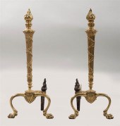 PAIR OF NEOCLASSICAL STYLE BRA