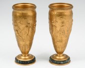 PAIR OF NEOCLASSICAL STYLE BRO