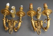 PAIR OF NEOCLASSICAL STYLE CAS