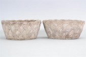 PAIR OF NEOCLASSICAL STYLE CAS