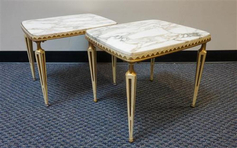 PAIR OF NEOCLASSICAL STYLE CREAM
