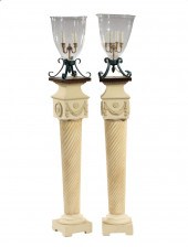 PAIR OF NEOCLASSICAL-STYLE FOU