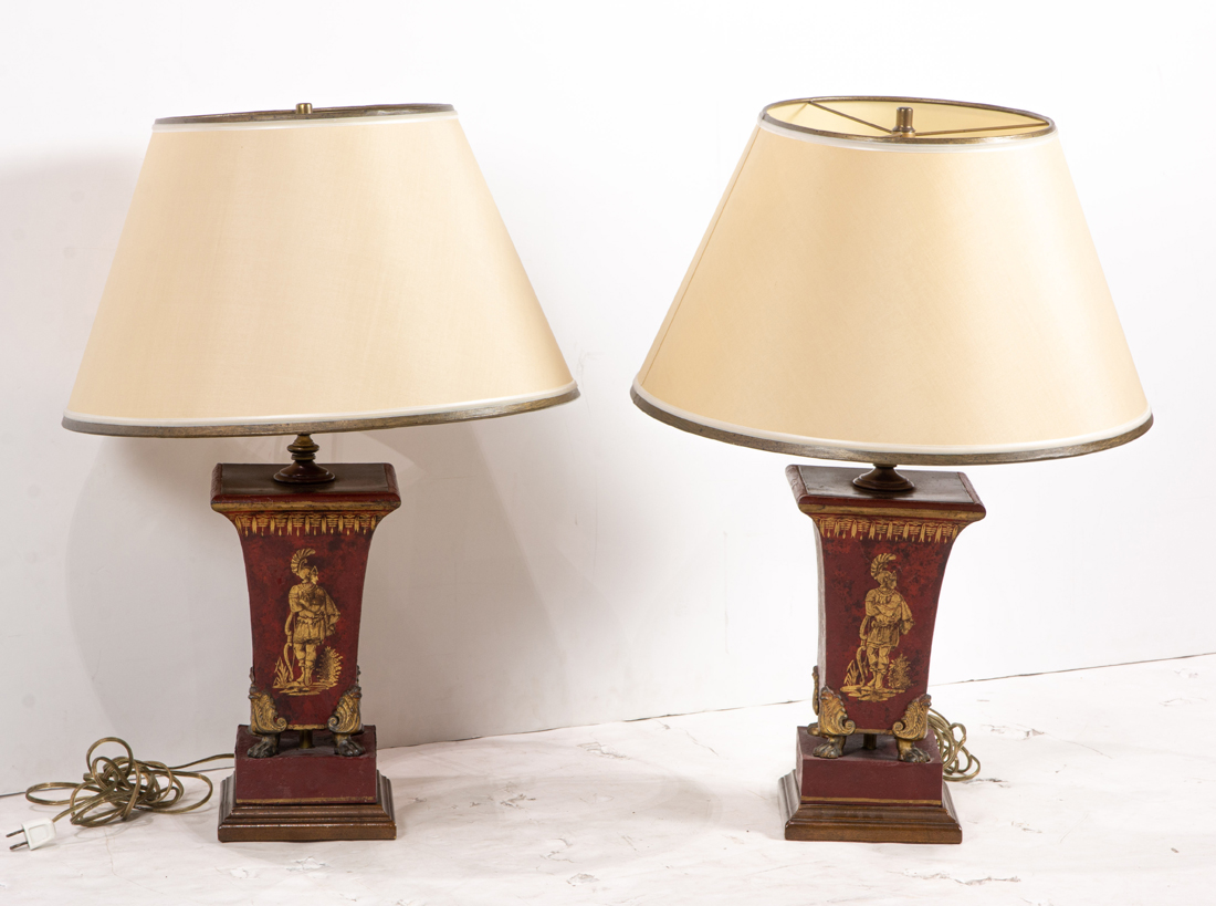 PAIR OF NEOCLASSICAL STYLE GILT