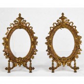 PAIR OF NEOCLASSICAL STYLE GIL