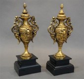 PAIR OF NEOCLASSICAL STYLE GIL