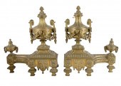 PAIR OF NEOCLASSICAL STYLE GIL