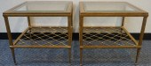 PAIR OF NEOCLASSICAL STYLE GIL