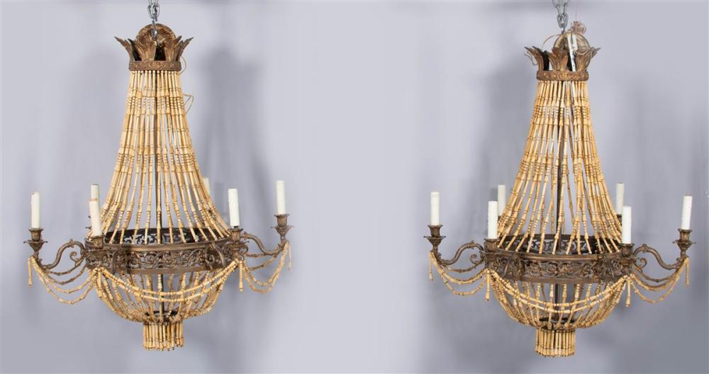 PAIR OF NEOCLASSICAL STYLE GILT