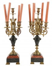 PAIR OF NEOCLASSICAL-STYLE GIL