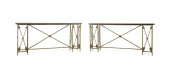 PAIR OF NEOCLASSICAL STYLE GRA