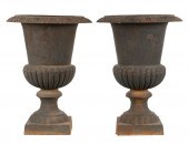 PAIR OF NEOCLASSICAL-STYLE IRO