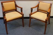 PAIR OF NEOCLASSICAL STYLE MAH