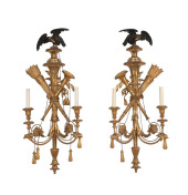 PAIR OF NEOCLASSICAL STYLE PAR