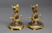 PAIR OF NEOCLASSICAL STYLE PAT