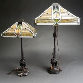 PAIR OF NEOCLASSICAL STYLE PAT