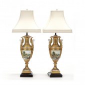PAIR OF NEOCLASSICAL STYLE POR
