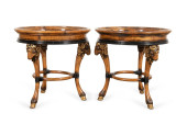 PAIR OF NEOCLASSICAL STYLE RAM
