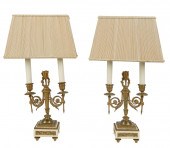PAIR OF NEOCLASSICAL STYLE TAB
