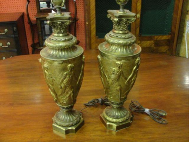 Pair of Neoclassical Style Urn Form