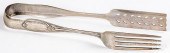 PAIR OF NEW YORK COIN SILVER A