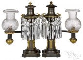 PAIR OF NEW YORK GILT BRONZE A