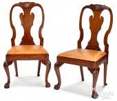 PAIR OF NEW YORK QUEEN ANNE MA