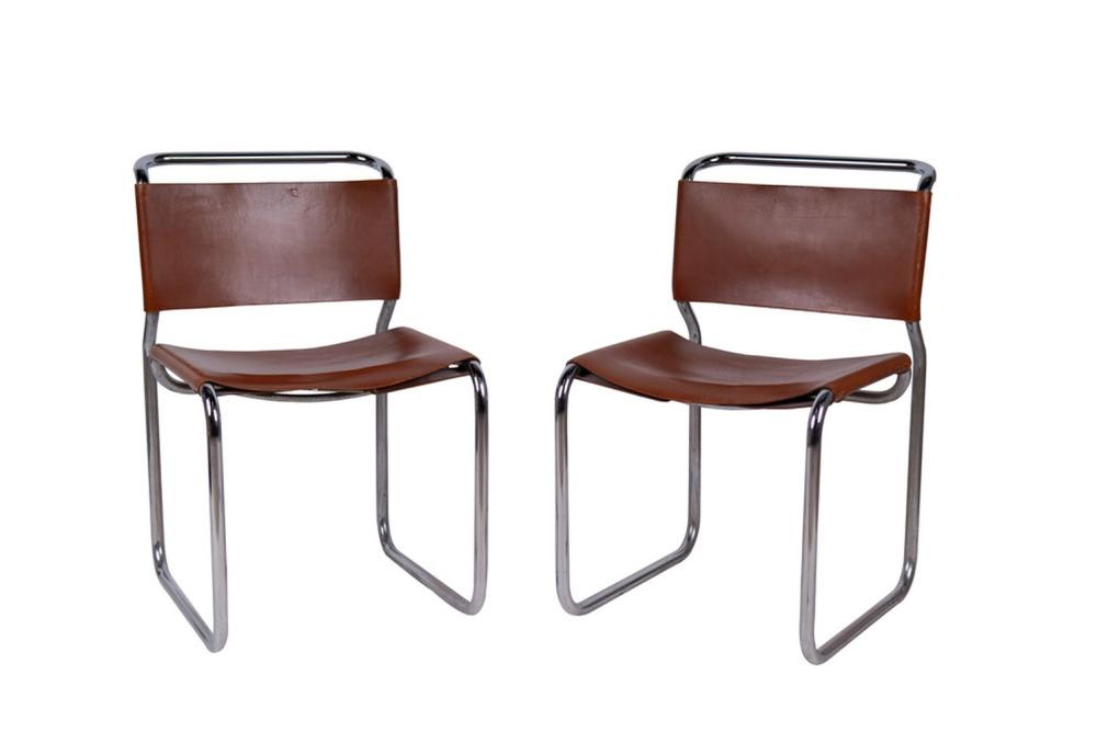 PAIR OF NICOS ZOGRAPHOS CHROME &