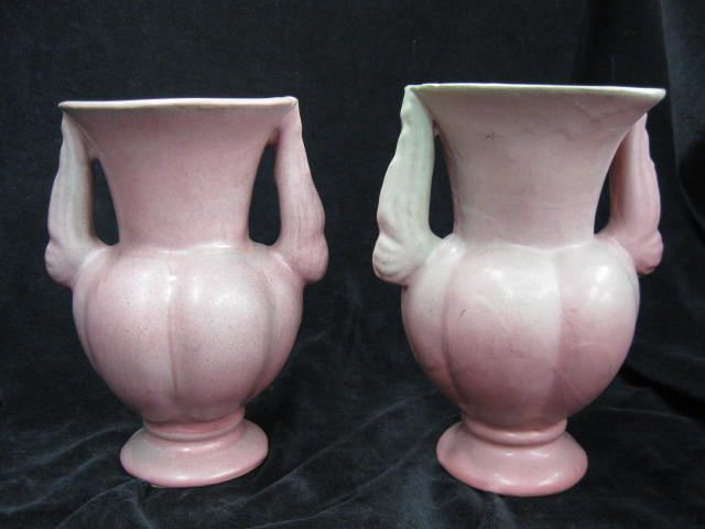 Pair of Niloak Art Pottery Vases