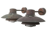 PAIR OF NORDLUX DANISH COPPER