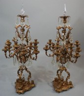 PAIR OF NORTH ITALIAN GILTWOOD
