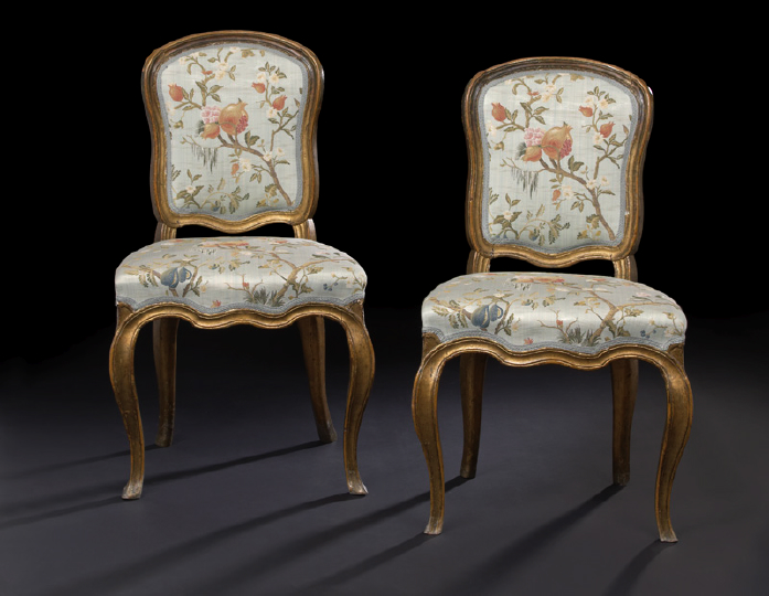Pair of Northern European Gilded