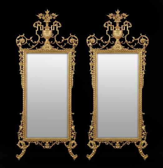 Pair of Northern Italian Carved