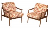 PAIR OF NORWEGIAN MID-CENTURY