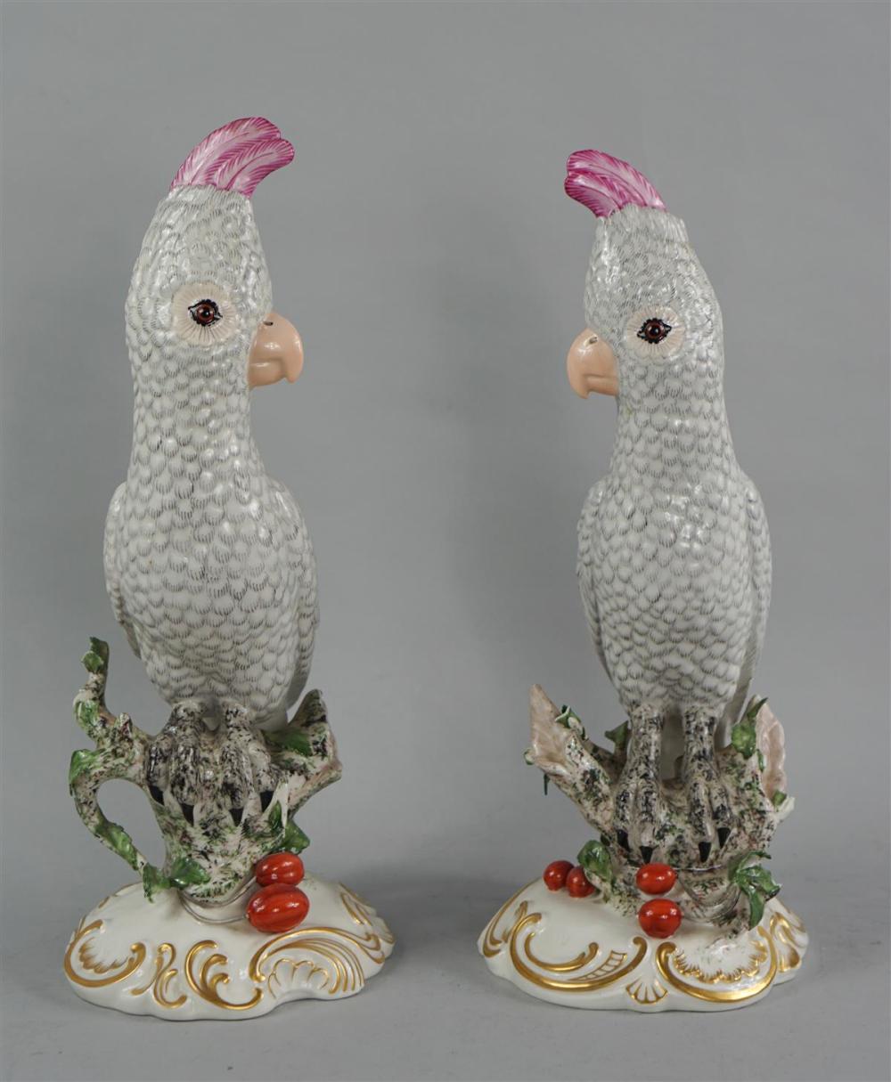 PAIR OF NYMPHENBURG PORCELAIN