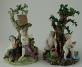 PAIR OF NYMPHENBURG PORCELAIN