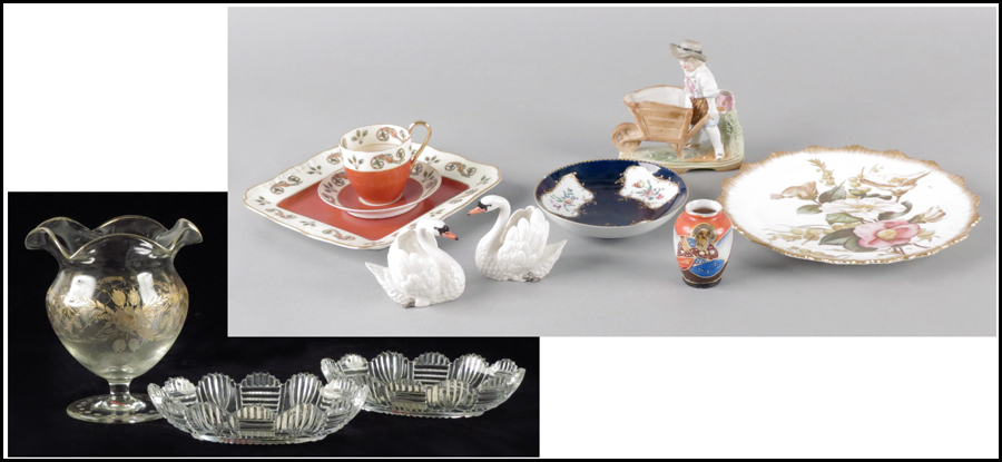 PAIR OF NYMPHENBURG PORCELAIN