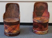 PAIR OF OCEANIC LEATHER AND SP