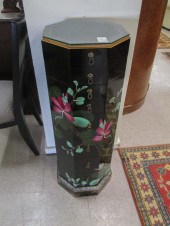 PAIR OF OCTAGONAL PEDESTAL CHE